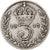 Wielka Brytania, George V, 3 Pence, 1917, VF(20-25), Srebro, KM:813