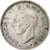 Groot Bretagne, George VI, 6 Pence, 1942, ZF+, Zilver, KM:852