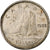 Canada, Elizabeth II, 10 Cents, 1953, Royal Canadian Mint, Ottawa, ZF+, Zilver