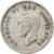 Sudáfrica, George VI, 3 Pence, 1938, MBC, Plata, KM:26