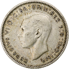 Australia, George VI, Sixpence, 1942, Denver, EF(40-45), Silver, KM:38