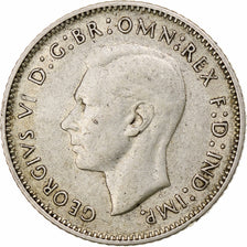 Australia, George VI, Sixpence, 1942, San Francisco, EF(40-45), Silver, KM:38
