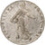 Francia, Semeuse, 50 Centimes, 1907, Paris, MBC, Plata, KM:854, Gadoury:420