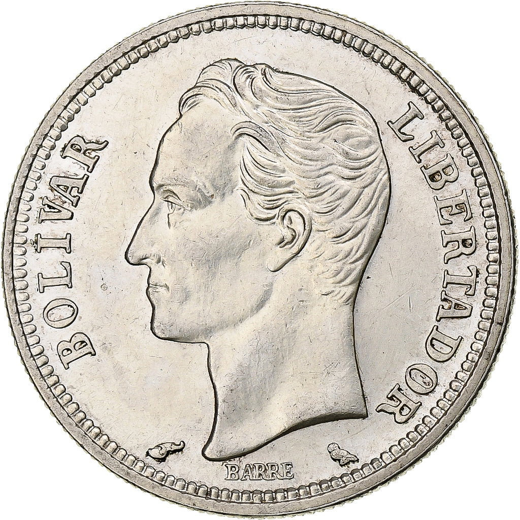 Venezuela, Bolivar, 1960, VZ+, Silber, KM:37a