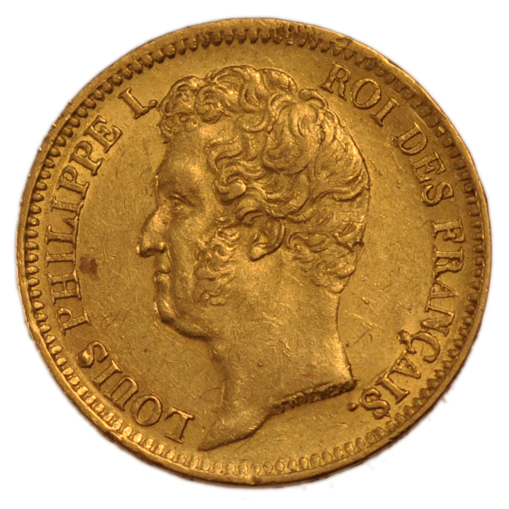 Francia, Louis-Philippe, 20 Francs, 1831, Paris, BB+, Oro, Gadoury:1030a