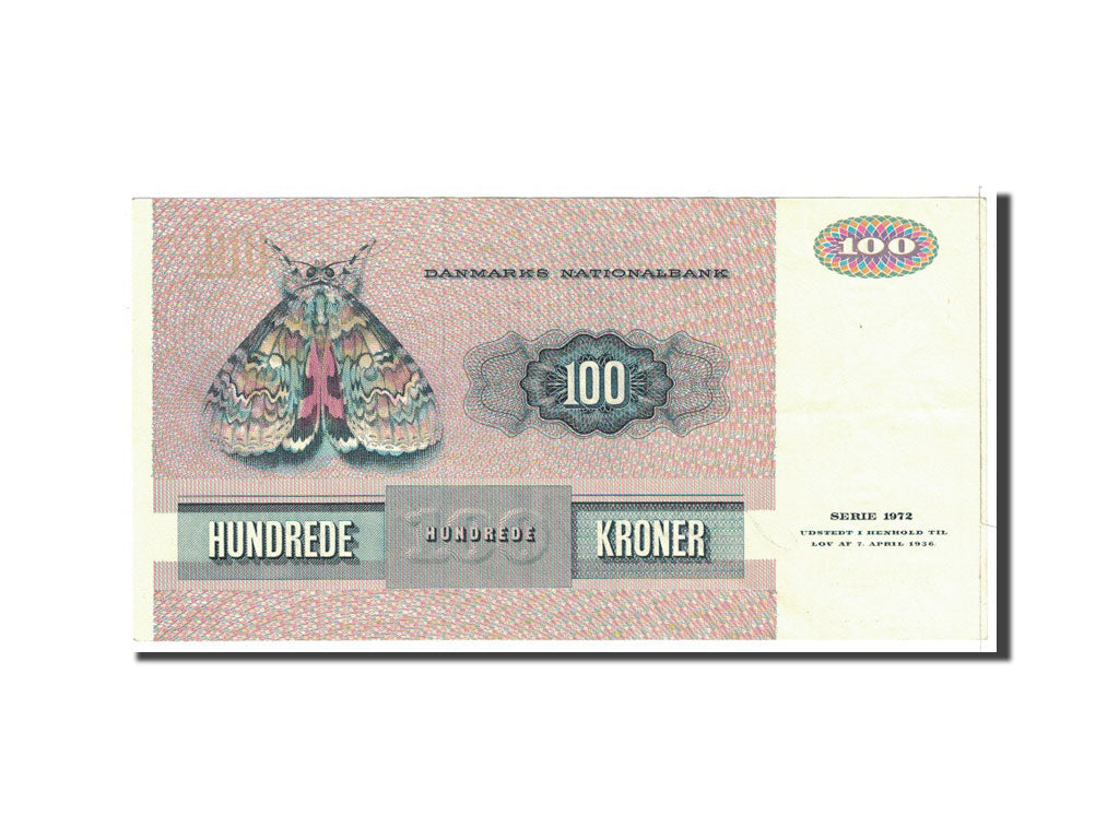 Dinamarca, 100 Kroner, 1989, KM:51s, SC