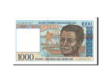 Madagascar, 1000 Francs = 200 Ariary, 1994, KM:76a, UNC(65-70)