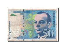 Francia, 50 Francs, 1993, KM:157b, B+, Fayette:72.2