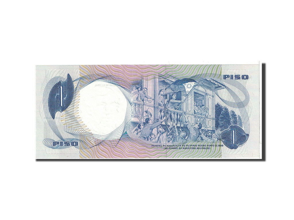 Banknote, Philippines, 1 Piso, 1969, Undated, KM:142a, UNC(65-70)