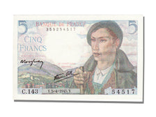 Biljet, Frankrijk, 5 Francs, 5 F 1943-1947 ''Berger'', 1945, 1945-04-05, NIEUW