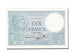 France, 10 Francs, 10 F 1916-1942 ''Minerve'', 1940, KM #84, 1940-09-26,...