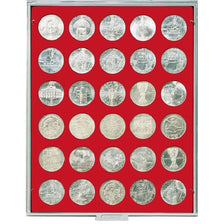 Box, red, 30 x 36 mm, Lindner:2101