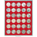 Box, red, 30 x 36 mm, Lindner:2101