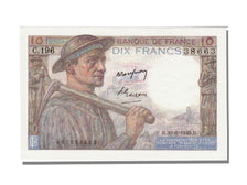 Banconote, Francia, 10 Francs, 10 F 1941-1949 ''Mineur'', 1949, 1949-06-30, FDS