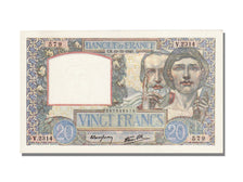 Banknot, Francja, 20 Francs, Science et Travail, 1940, 1940-12-19, UNC(65-70)
