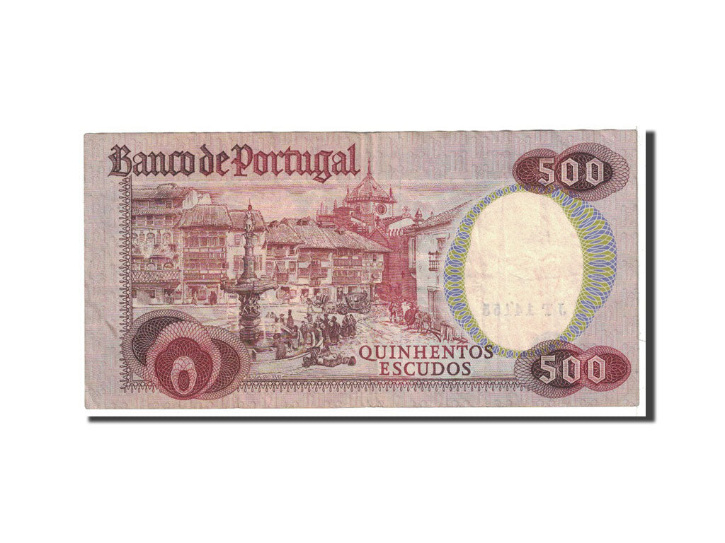 Banconote, Portogallo, 500 Escudos, 1979, KM:177a, 1979-10-04, MB