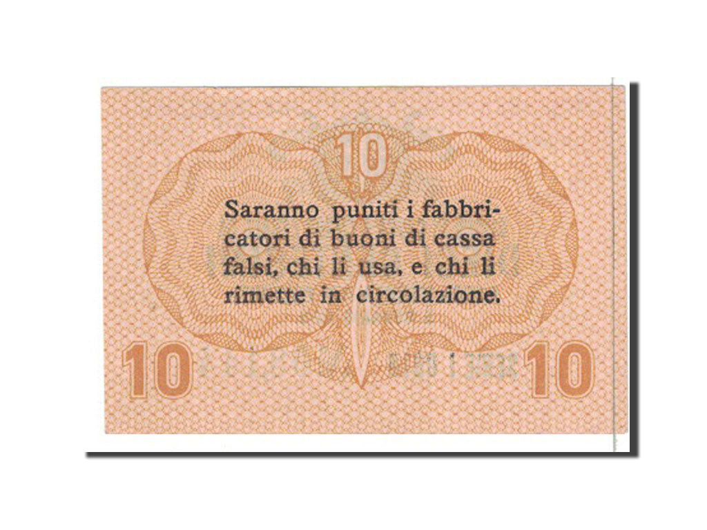 Italy, 10 Centesimi, 1918, KM:M2, UNC(65-70)