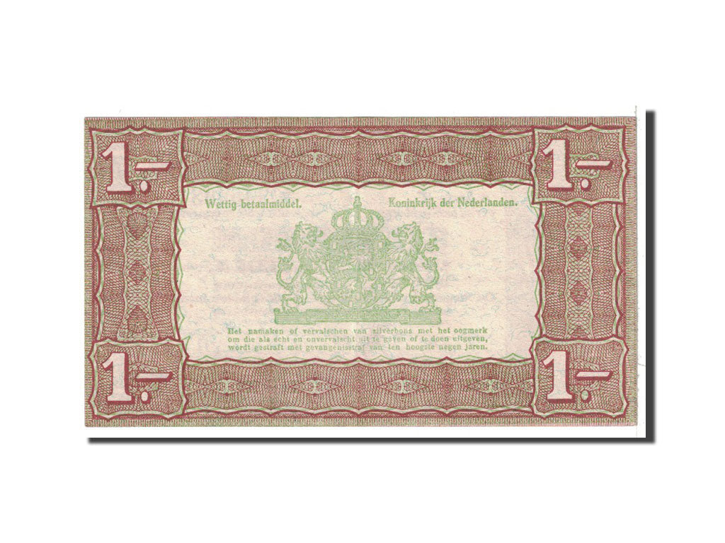 Banknote, Netherlands, 1 Gulden, 1938, 1938-10-01, KM:61, EF(40-45)