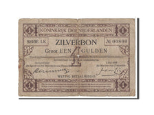 Netherlands, 1 Gulden, 1916, KM:8, 1916-05-01, VG(8-10)