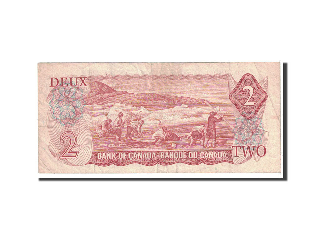 Canada, 2 Dollars, 1974, KM:86a, VF(20-25)