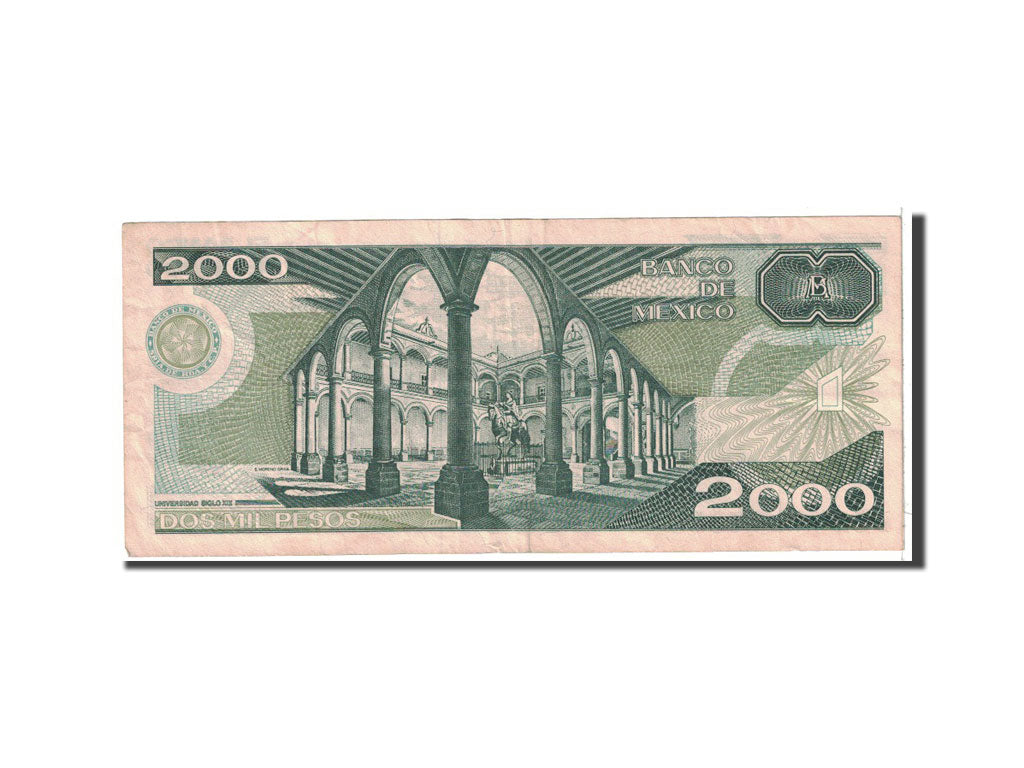 Banknote, Mexico, 2000 Pesos, 1989, 1989-03-28, KM:86c, EF(40-45)