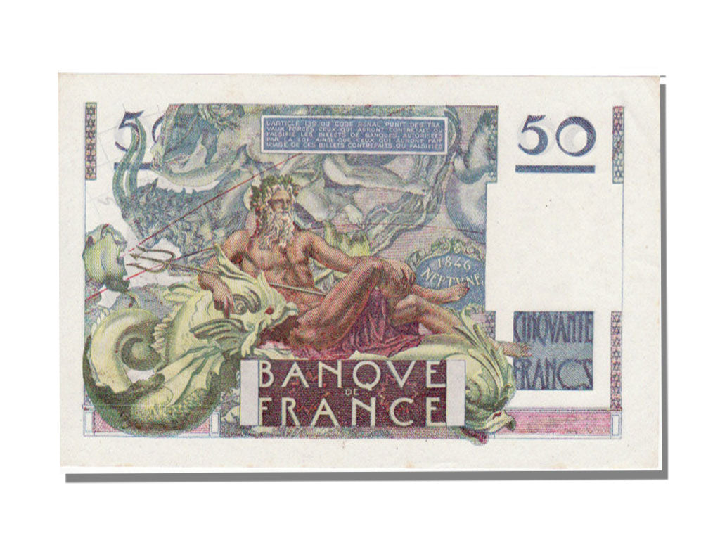 50 Francs Type Le Verrier