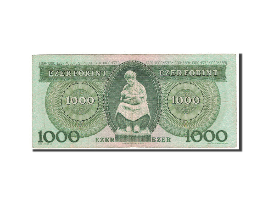 Hungary, 1000 Forint, 1996, KM:176c, 1996-01-15, EF(40-45)