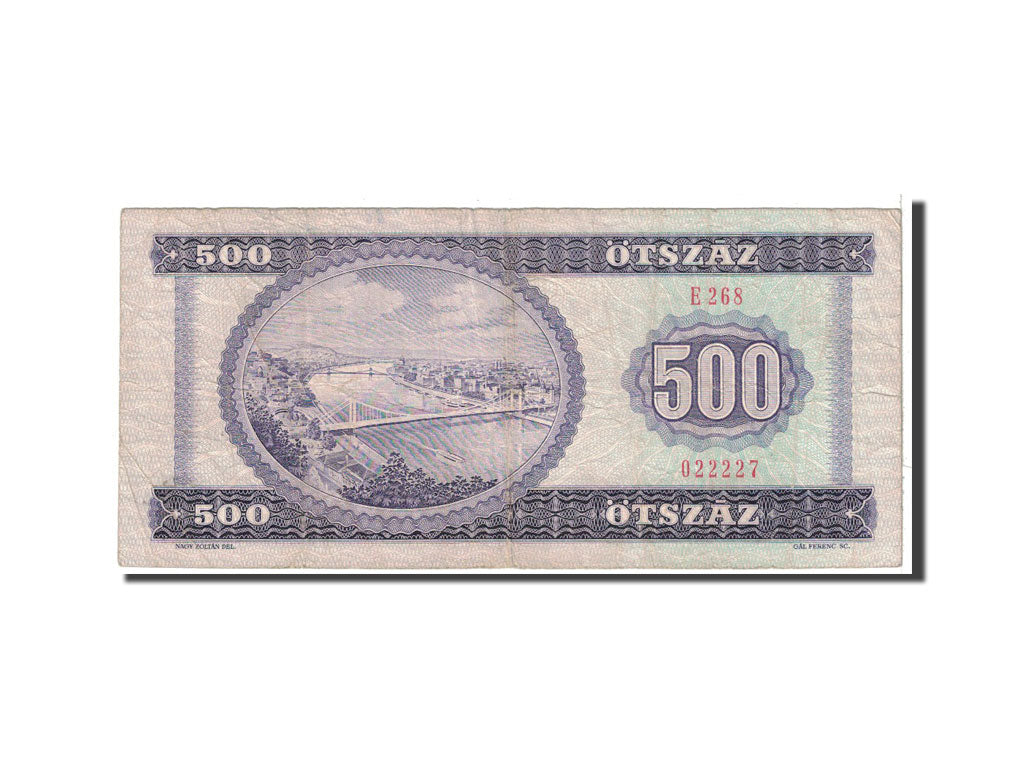 Hungary, 500 Forint, 1990, KM:175a, 1990-07-31, VF(20-25)