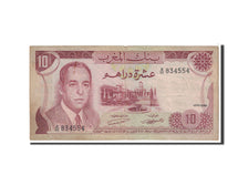 Banknote, Morocco, 10 Dirhams, 1970, Undated, KM:57a, VF(30-35)