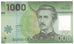 Billete, 1000 Pesos, 2010, Chile, KM:161, Undated, EBC