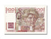 Banknot, Francja, 100 Francs, Jeune Paysan, 1953, 1953-01-02, UNC(65-70)
