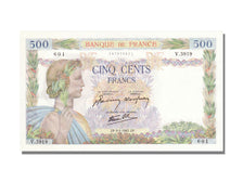 France, 500 Francs, 500 F 1940-1944 ''La Paix'', 1942, KM #95b, 1942-04-09,...