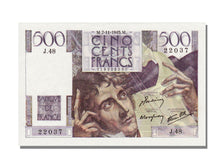 Francia, 500 Francs, 1945, KM:129a, 1945-11-07, FDS, Fayette:34.3