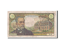 Geldschein, Frankreich, 5 Francs, 1966, 1966-05-05, SGE+, Fayette:61.1, KM:146a