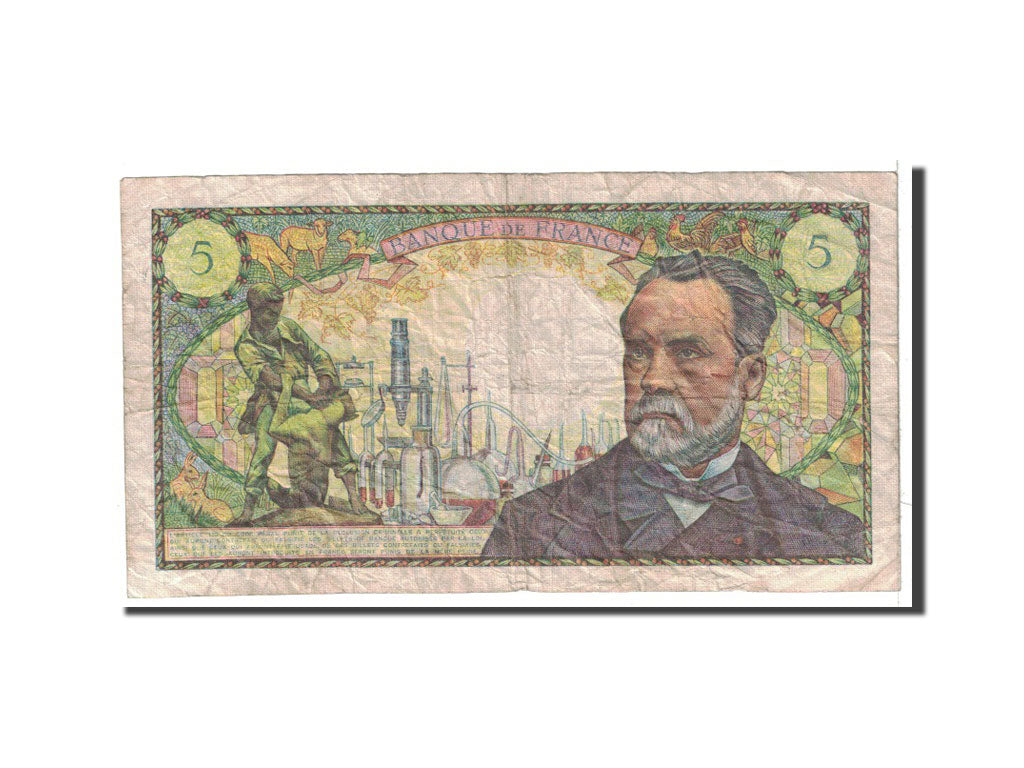 Billete, Francia, 5 Francs, 1966, 1966-09-01, RC+, Fayette:61.3, KM:146a