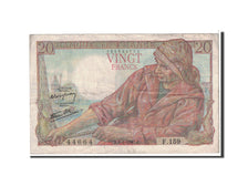 Francia, 20 Francs, 1947, KM:100b, 1947-01-09, MBC, Fayette:13.11