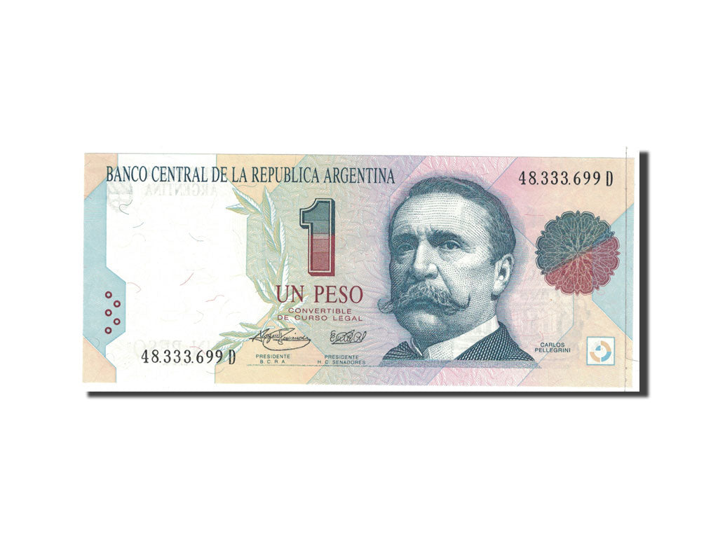 Argentina, 1 Peso, 1993, KM:339b, UNC(65-70)