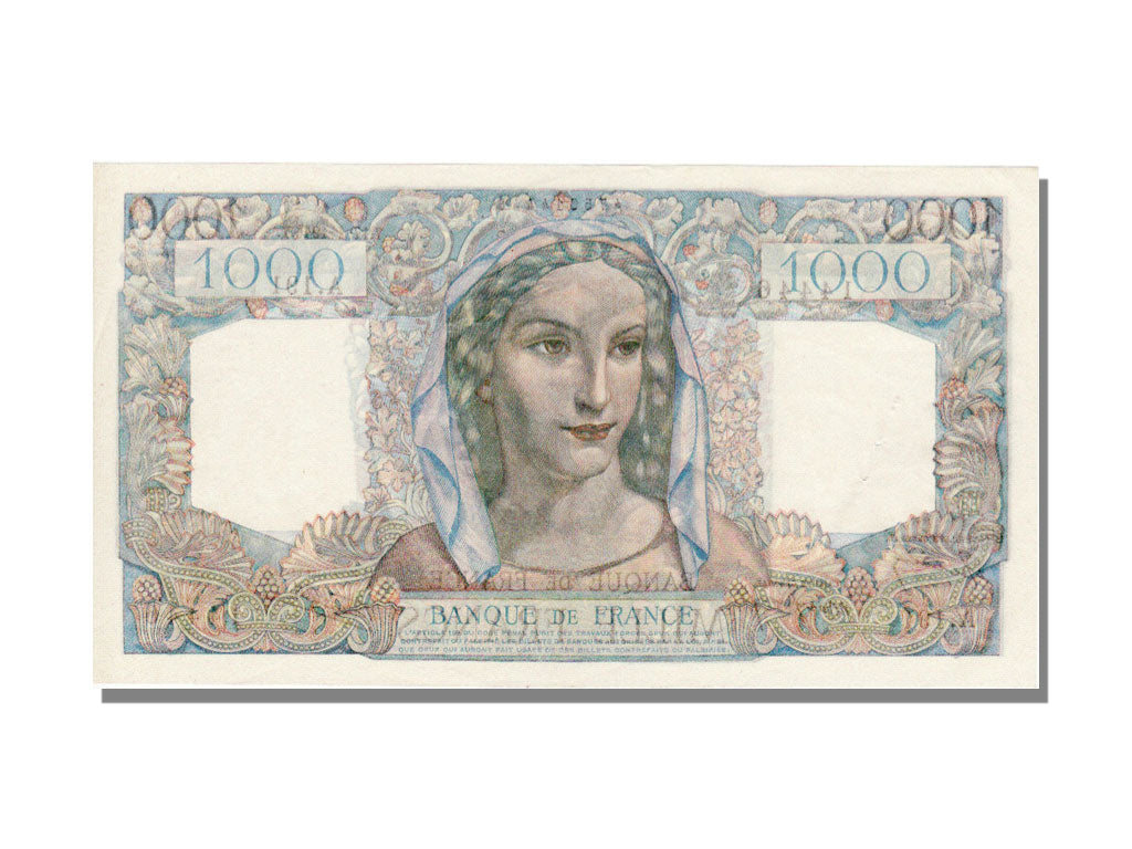 FRANCE, 1000 Francs, 1946, KM #130a, 1946-01-17, UNC(63), Fayette #41.10