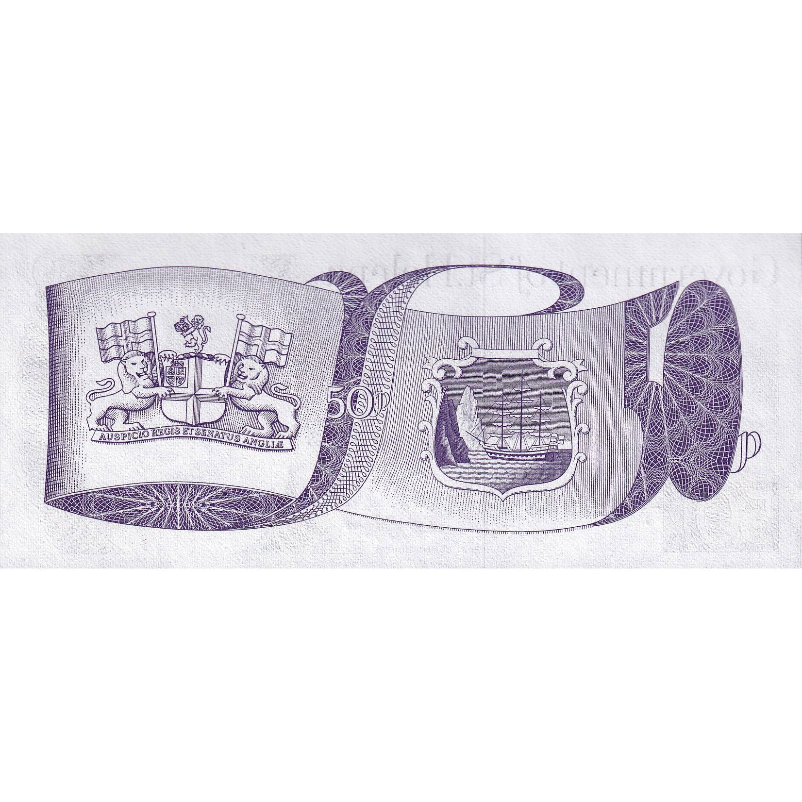 Banknote, Saint Helena, 50 Pence, Undated (1979), KM:5a, UNC(65-70)