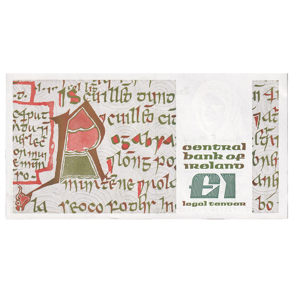Banknote, Ireland - Republic, 1 Pound, 1986, 1986-02-19, KM:70c, UNC(65-70)