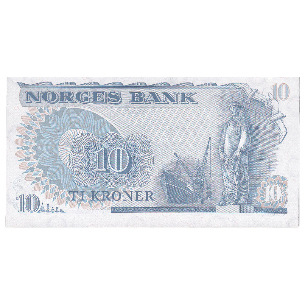 Banknote, Norway, 10 Kroner, 1983, KM:36b, UNC(65-70)