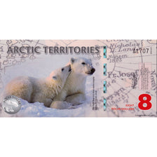 Banknote, United States, Dollar, 2011, 8 DOLLAR ARCTIC TERRITORIES, UNC(65-70)