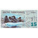 Geldschein, Vereinigte Staaten, 15 Dollars, 2010, 2011, 15 DOLLAR ARTIC