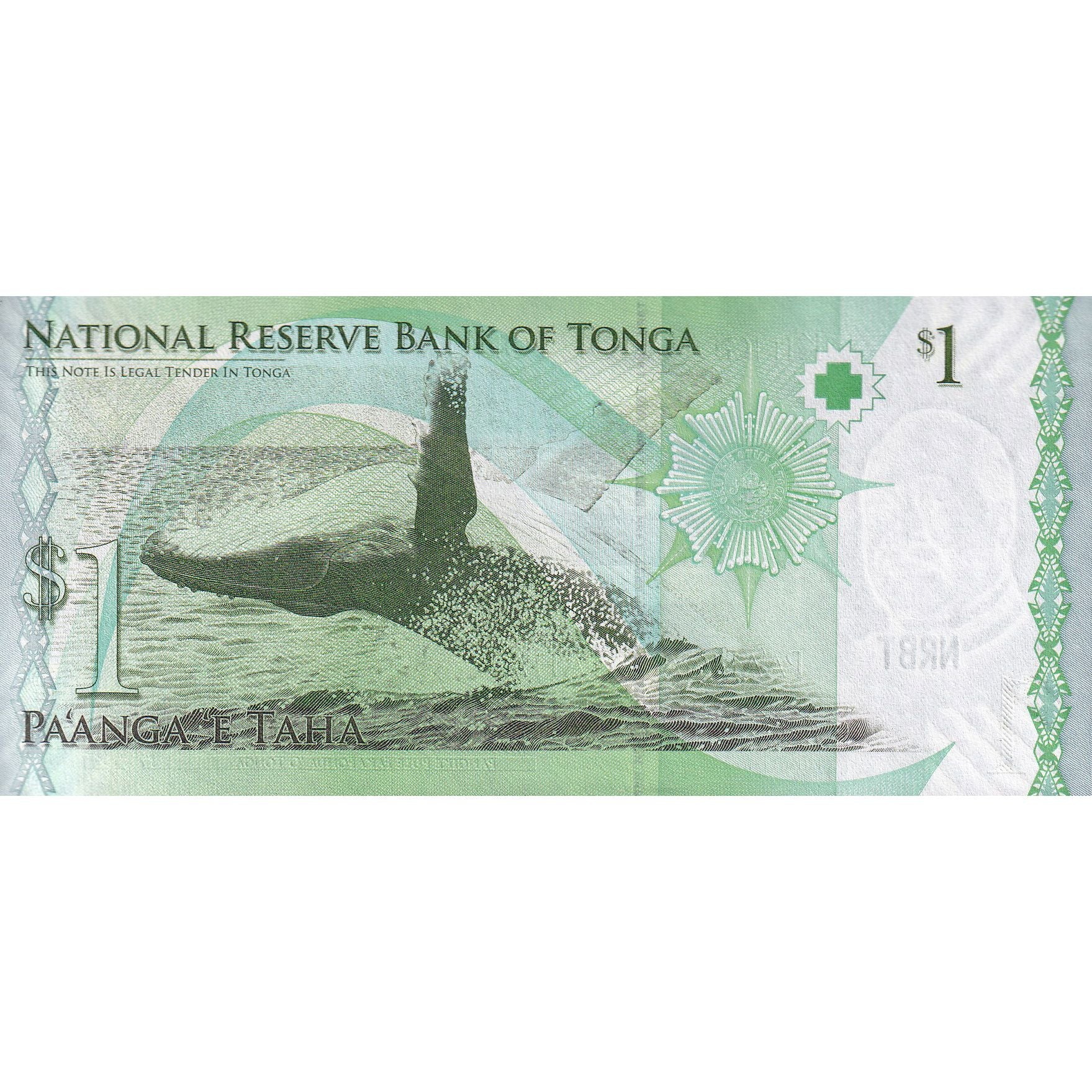 Banknote, Tonga, 1 Pa'anga, Undated (2008), Undated (2008), KM:37, UNC(65-70)