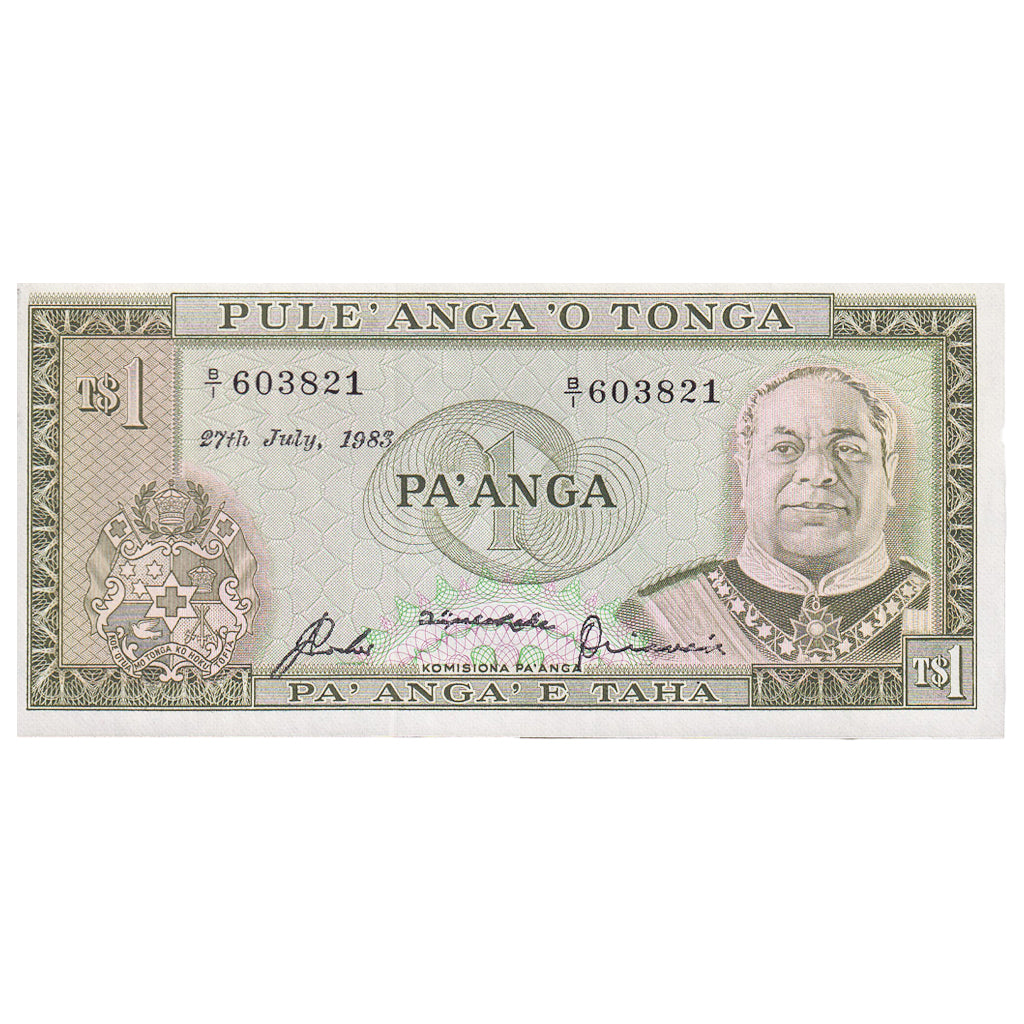 Tonga, 1 Pa'anga, 1983-07-27, UNC(65-70)