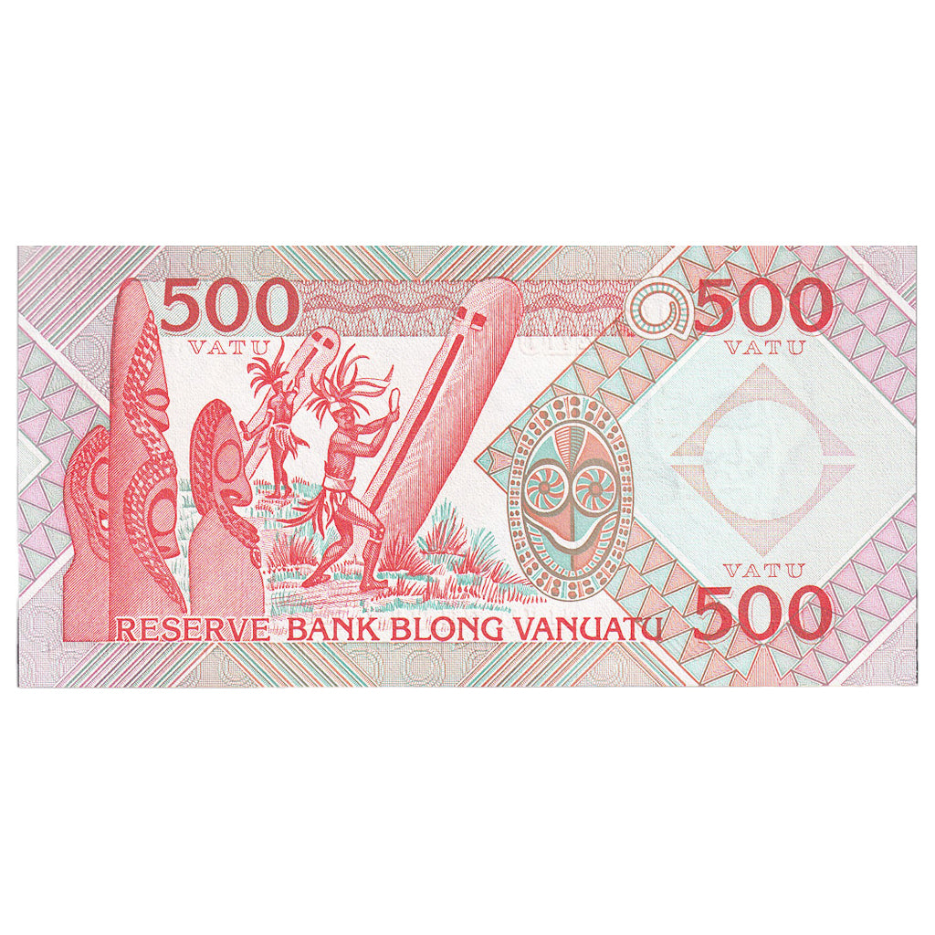 Banknote, Vanuatu, 500 Vatu, 1993, Undated (1993), KM:5, UNC(65-70)