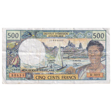 Banknote, Tahiti, 500 Francs, 1985, KM:25b2, UNC(63)