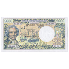 French Pacific Territories, 5000 Francs, 1971, KM:3a, UNC(65-70)