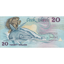 Banknote, Cook Islands, 20 Dollars, Undated (1987), KM:5b, UNC(65-70)