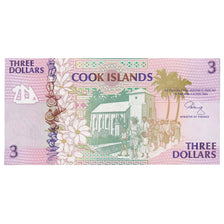 Banknote, Cook Islands, 3 Dollars, Undated (1992), KM:7a, UNC(65-70)
